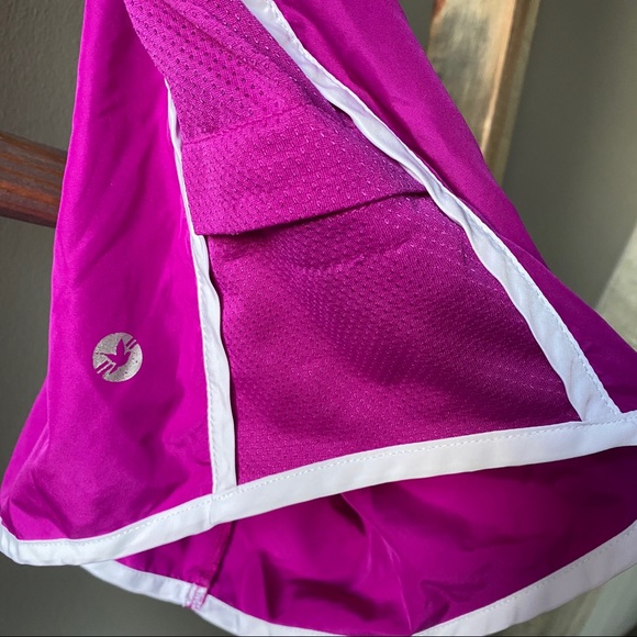 Aerie Purple Workout Shorts - Picture 3 of 3